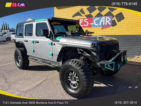 2020 Jeep Wrangler Unlimited for sale at Escar Auto in El Paso TX