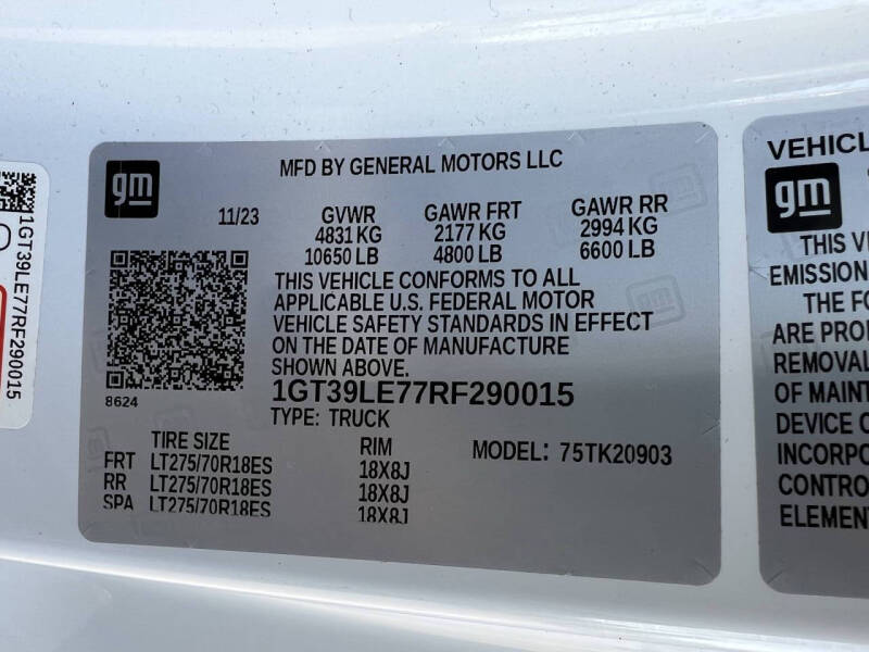 2024 GMC Sierra 2500HD Pro