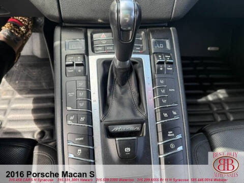 2016 Porsche Macan S