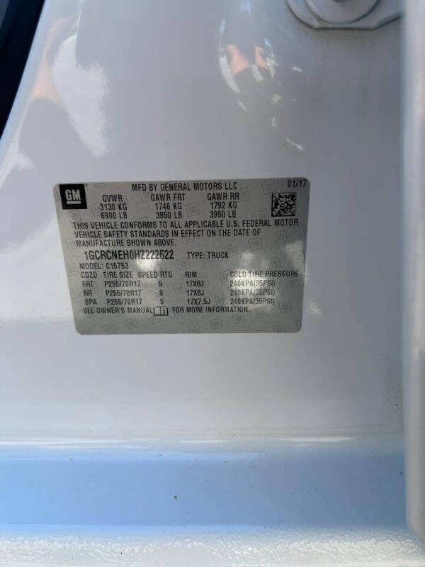 2017 Chevrolet Silverado 1500 LT