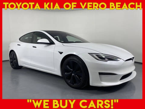 2021 Tesla Model S for sale at PHIL SMITH AUTOMOTIVE GROUP - Toyota Kia of Vero Beach in Vero Beach FL