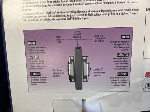 RAPID ENGINE COOLING FAN RAPID ENGINE COOLING FAN