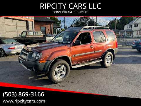 2002 Nissan Xterra for sale at RIPCITY CARS LLC in Portland OR