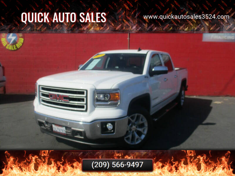 2015 GMC Sierra 1500 for sale at Quick Auto Sales in Ceres CA