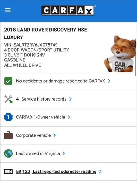 2018 Land Rover Discovery for sale at White Top Auto in Warrenton, VA