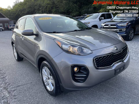2018 Kia Sportage for sale at Armenia Motors in Seymour TN
