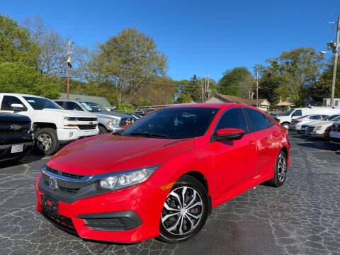 2017 Honda Civic for sale at GCC AUTO SALES 2 in Gainesville GA