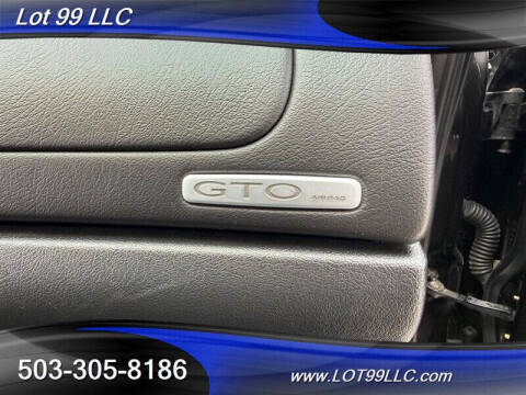2006 Pontiac GTO