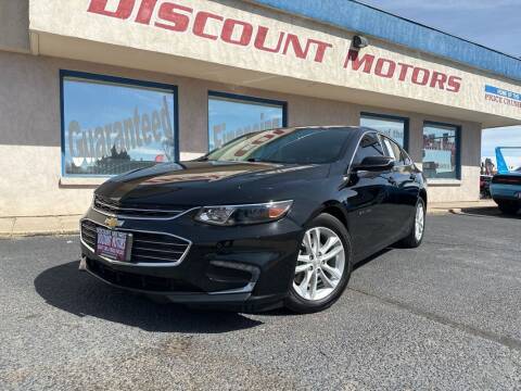 2018 Chevrolet Malibu for sale at Discount Motors in Pueblo CO