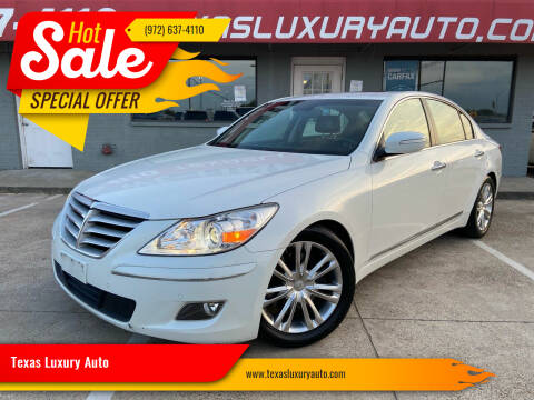 2011 Hyundai Genesis for sale at Texas Luxury Auto in Cedar Hill TX