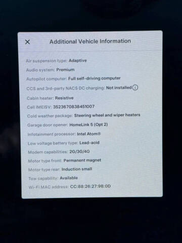 2020 Tesla Model X Long Range Plus
