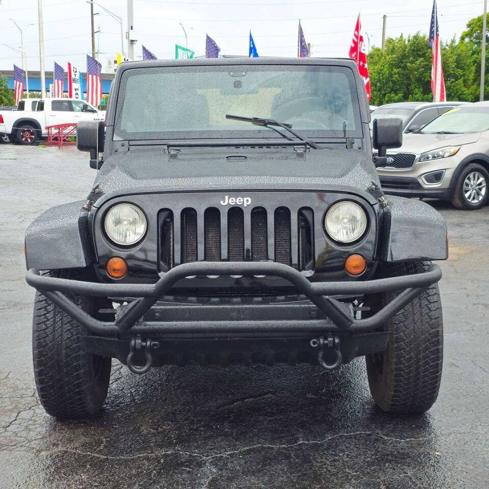 2011 Jeep Wrangler Unlimited for sale at SouthMotor Miami in Hialeah, FL