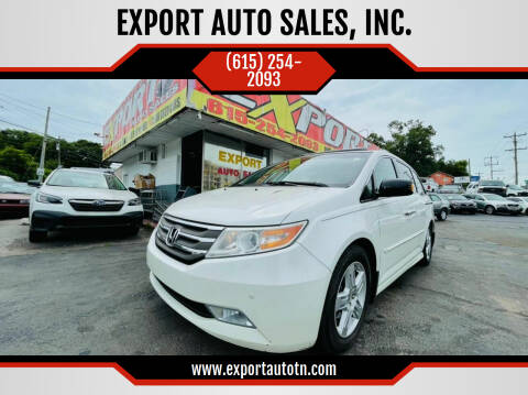 2012 Honda Odyssey for sale at EXPORT AUTO SALES, INC. in Nashville TN