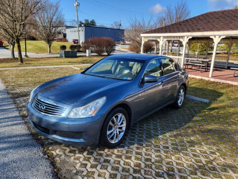 2009 Infiniti G37 Sedan for sale at CROSSROADS AUTO SALES in West Chester PA