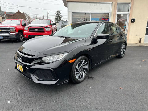 2018 Honda Civic for sale at ADAM AUTO AGENCY in Rensselaer NY