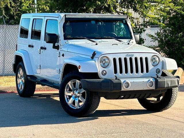 2015 Jeep Wrangler Unlimited for sale at Schneck Motor Company in Plano TX