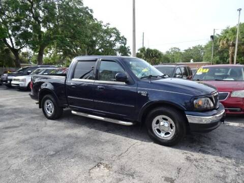 2001 Ford F-150 for sale at DONNY MILLS AUTO SALES in Largo FL