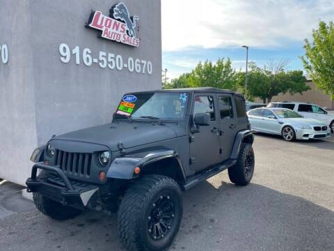 2007 Jeep Wrangler Unlimited for sale at LIONS AUTO SALES in Sacramento CA