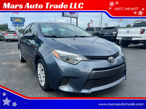 2015 Toyota Corolla for sale at Mars Auto Trade LLC in Orlando FL