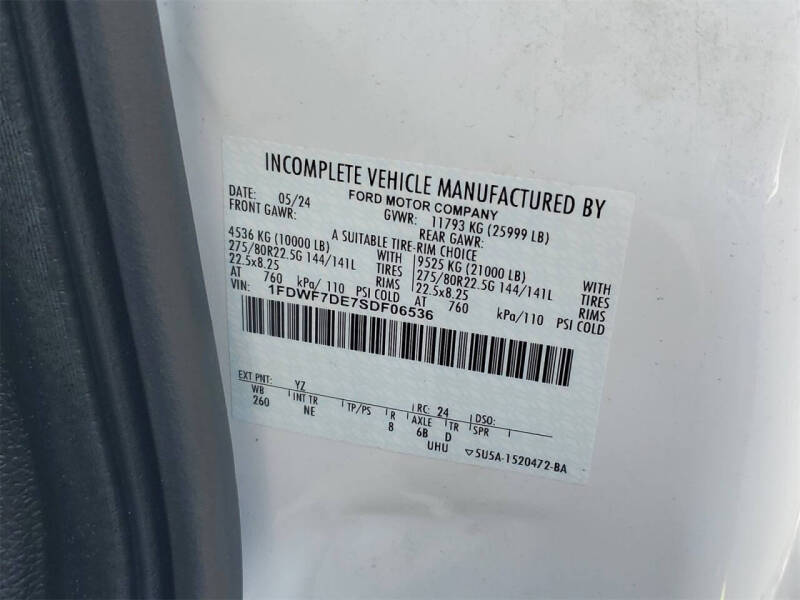 2025 Ford F-750 Super Duty