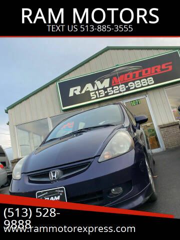 2008 Honda Fit for sale at RAM MOTORS in Cincinnati OH