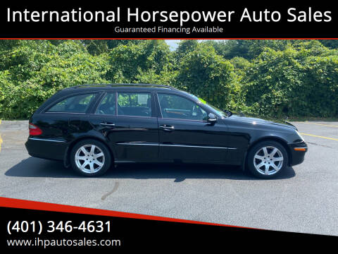 Mercedes Benz E Class For Sale In Warwick Ri International Horsepower Auto Sales