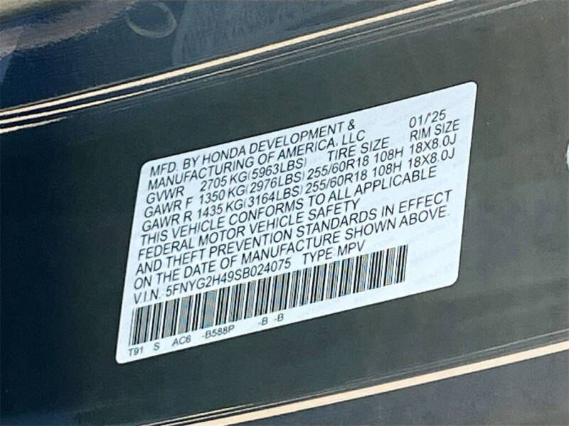 2025 Honda Pilot EX-L