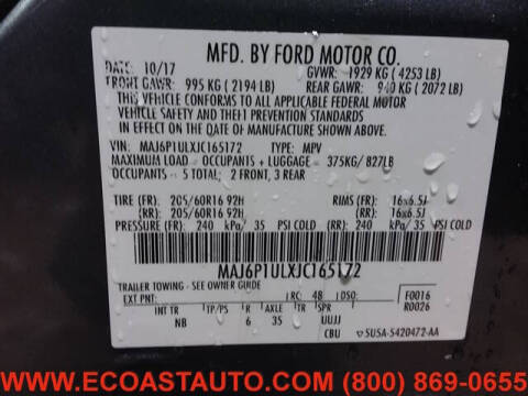 2018 Ford EcoSport SE