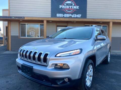 2014 Jeep Cherokee for sale at Pristine Motors in Saint Paul MN
