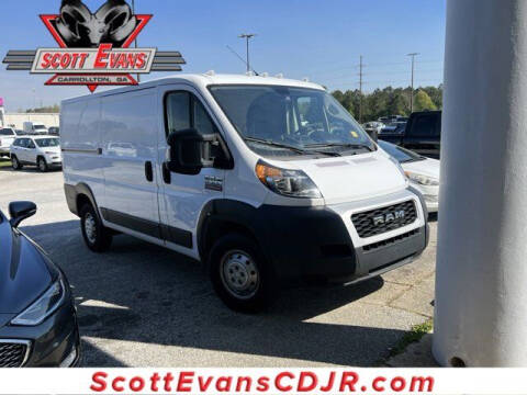 2021 RAM ProMaster for sale at SCOTT EVANS CHRYSLER DODGE in Carrollton GA