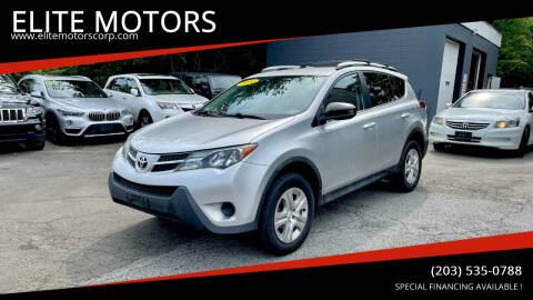 2014 Toyota RAV4 for sale at ELITE MOTORS in West Haven CT