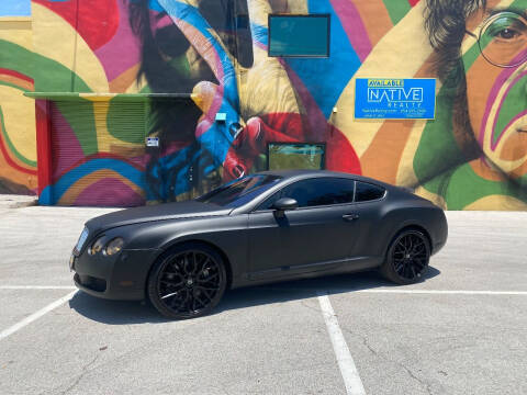 2004 Bentley Continental for sale at BIG BOY DIESELS in Fort Lauderdale FL