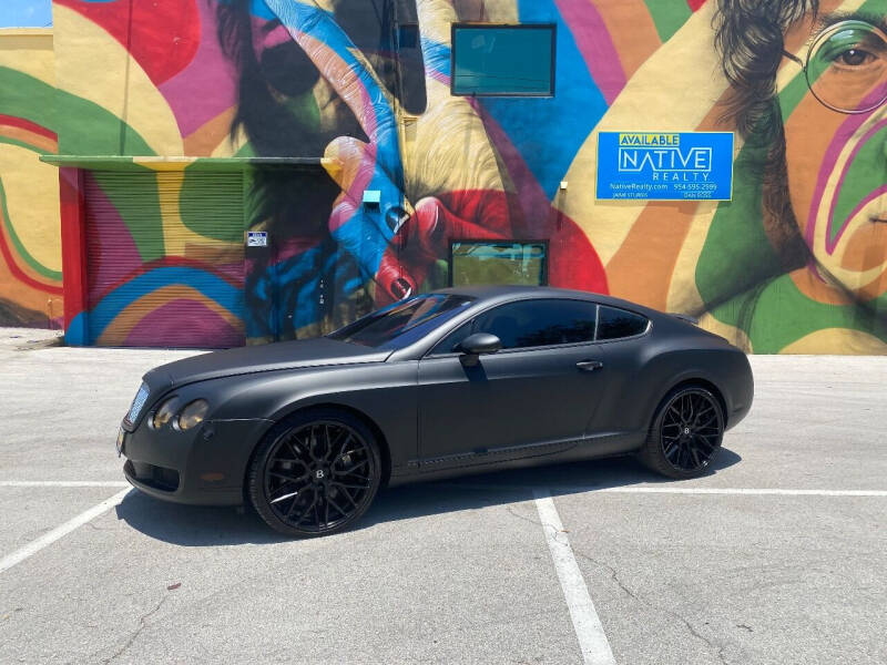 2004 Bentley Continental for sale at BIG BOY DIESELS in Fort Lauderdale FL