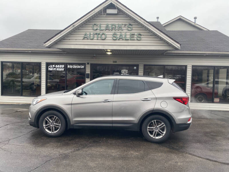 2017 Hyundai Santa Fe Sport for sale at Clarks Auto Sales in Middletown OH