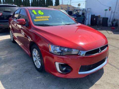 2016 Mitsubishi Lancer for sale at CAR GENERATION CENTER, INC. in Los Angeles CA