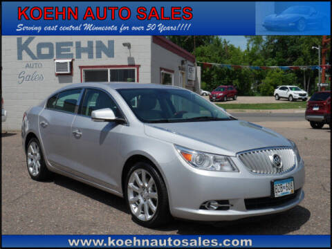 2012 Buick LaCrosse for sale at Koehn Auto Sales in Lindstrom MN
