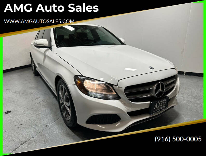 2015 Mercedes-Benz C-Class for sale at AMG Auto Sales in Rancho Cordova CA