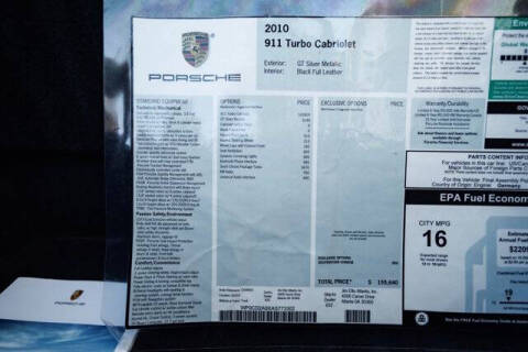 2010 Porsche 911 Turbo