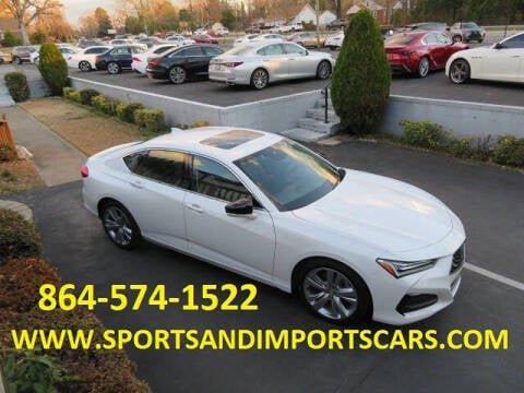 2022 Acura TLX for sale at Sports & Imports INC in Spartanburg SC