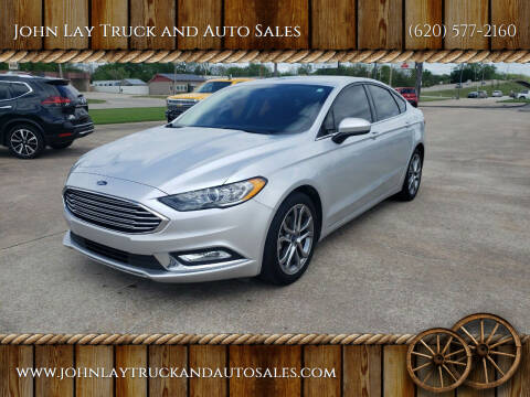 2017 Ford Fusion for sale at John Lay Truck and Auto Sales in Independence KS