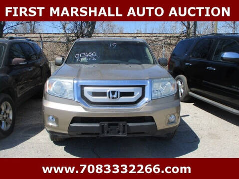 2010 Honda Pilot for sale at First Marshall Auto Auction in Harvey IL