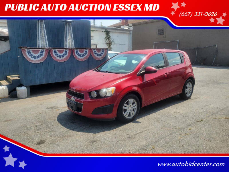 2012 Chevrolet Sonic LS