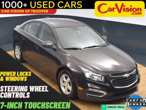 2015 Chevrolet Cruze for sale at Car Vision of Trooper in Norristown PA