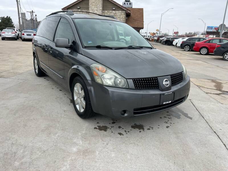 2004 Nissan Quest for sale at A & B Auto Sales LLC in Lincoln NE