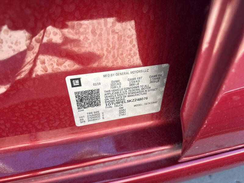 2019 GMC Sierra 1500