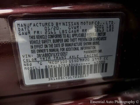 2020 Nissan Sentra SV