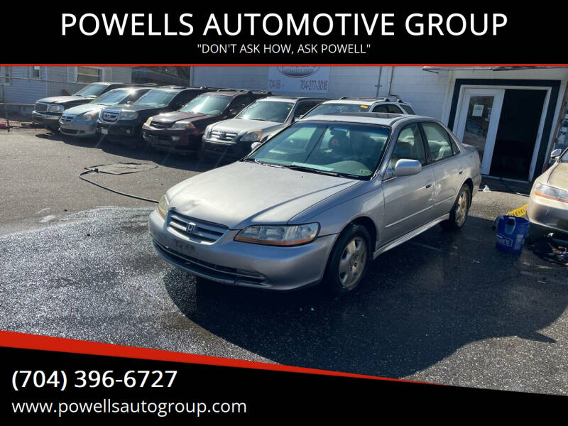 2002 Honda Accord for sale at POWELLS AUTOMOTIVE GROUP in Gastonia NC