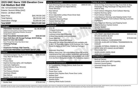 2025 GMC Sierra 1500
