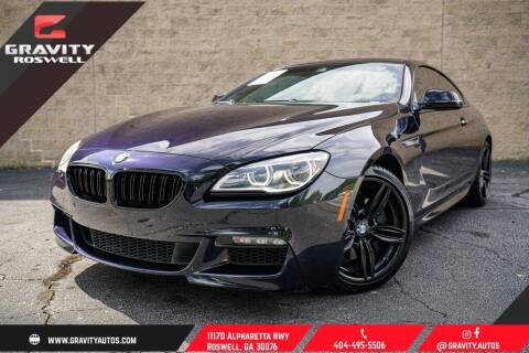 2016 BMW 6 Series for sale at Gravity Autos Roswell in Roswell GA