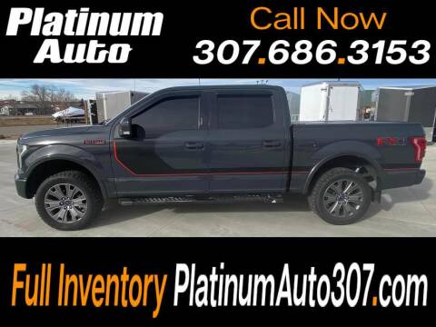 2016 Ford F-150 for sale at Platinum Auto in Gillette WY